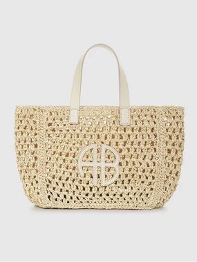 Anine Bing small Rio tote- cream